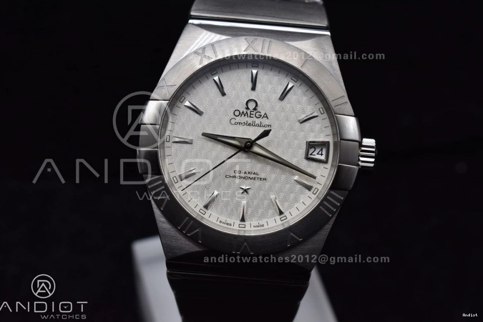 Constellation A8800 1:1 SS White 39mm Dial on Best Edition Bracelet VSF SS 1231